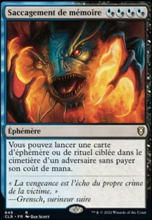 Saccagement de mémoire