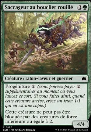 Saccageur au bouclier rouillé