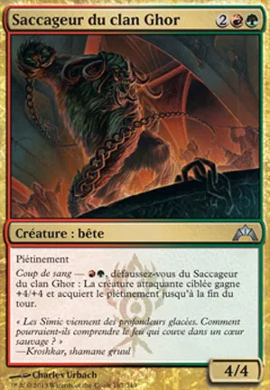 Saccageur du clan Ghor