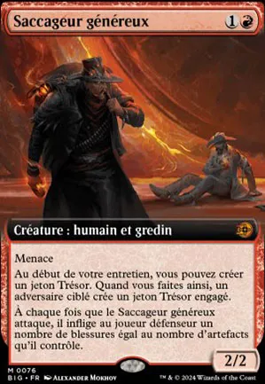Saccageur généreux