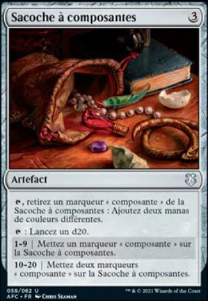 Sacoche à composantes
