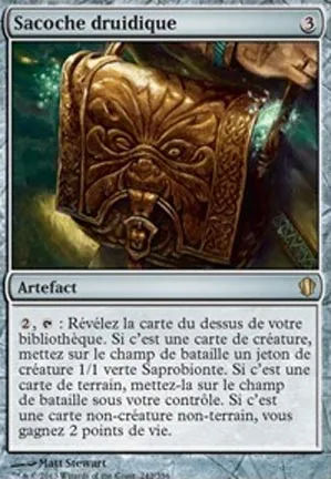 Sacoche druidique
