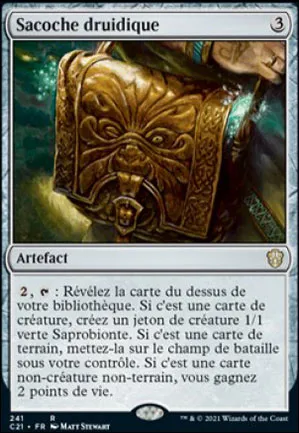 Sacoche druidique