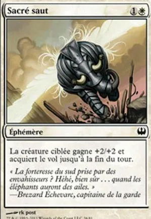 Sacré saut