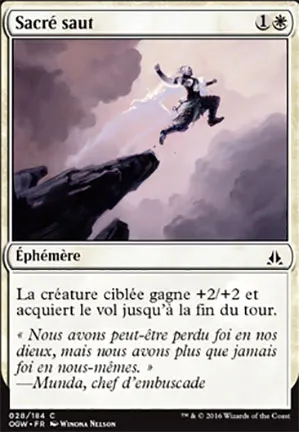 Sacré saut