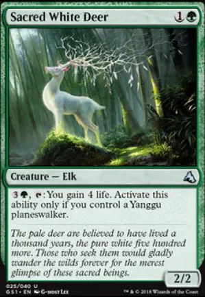 Sacred White Deer