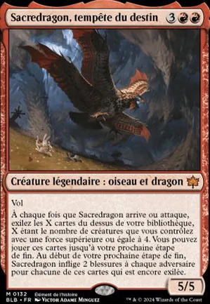Sacredragon, tempête du destin
