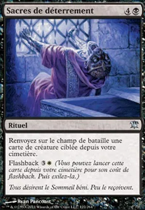 Sacres de déterrement