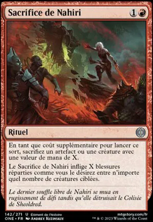 Sacrifice de Nahiri