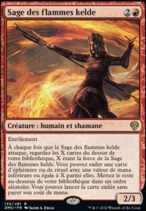 Sage des flammes kelde