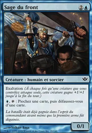 Sage du front