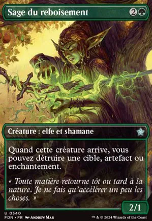 Sage du reboisement