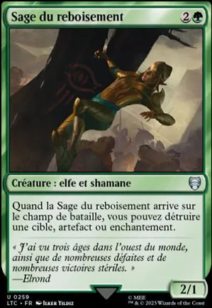 Sage du reboisement