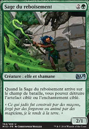 Sage du reboisement