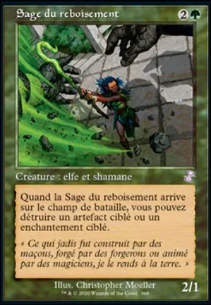 Sage du reboisement