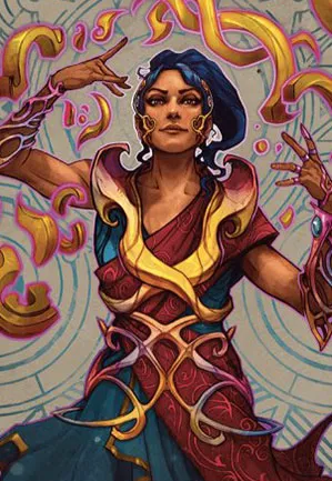Saheeli, Éclat du soleil - Illustration