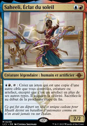 Saheeli, Éclat du soleil