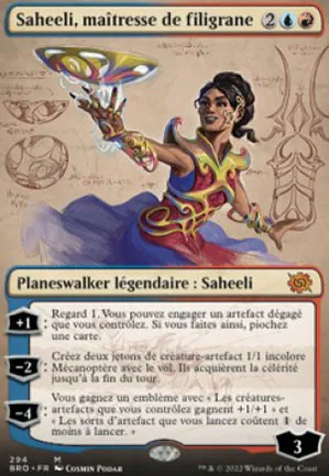 Saheeli, maîtresse de filigrane