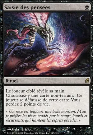 Saisie des pensées