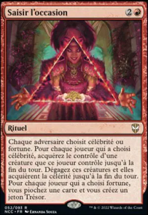 Saisir l'occasion