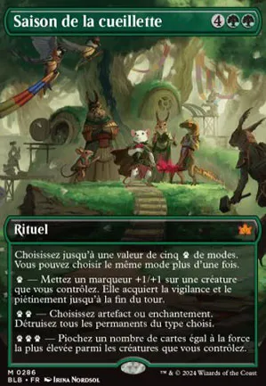 Saison de la cueillette