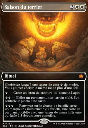 Saison du terrier
