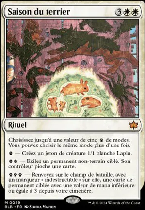 Saison du terrier