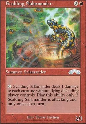 Salamandre brûlante
