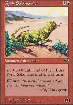 Salamandre pyrrique