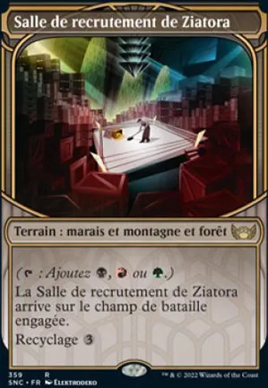Salle de recrutement de Ziatora