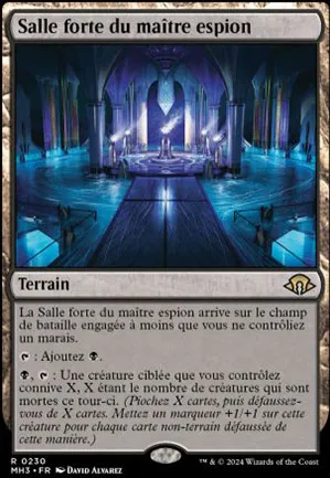Salle forte du maître espion