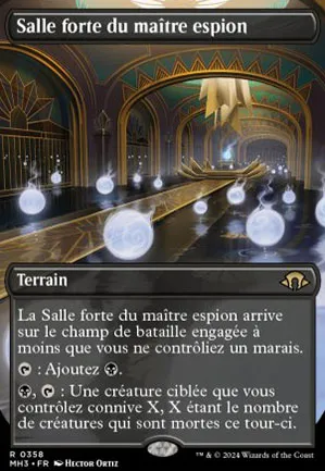 Salle forte du maître espion