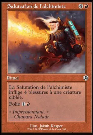 Salutation de l’alchimiste