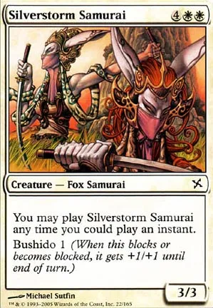 Samouraï argentorage