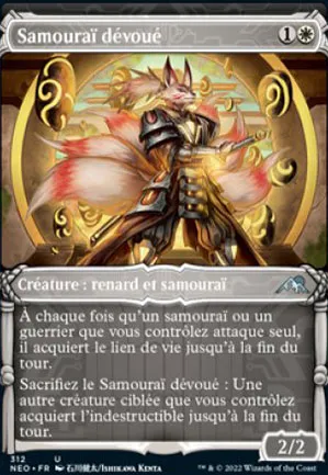 Samouraï dévoué