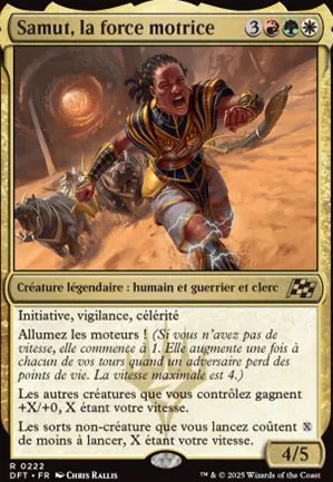 Samut, la force motrice