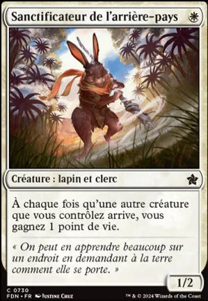 Sanctificateur de l'arrière-pays