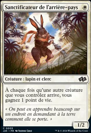 Sanctificateur de l'arrière-pays