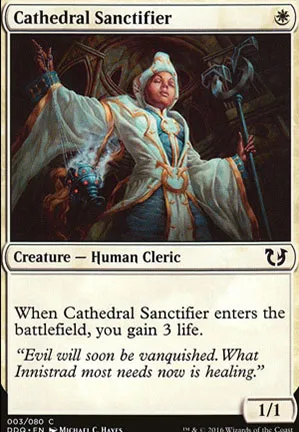 Sanctificatrice de la cathédrale