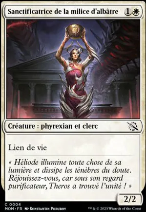 Sanctificatrice de la milice d'albâtre