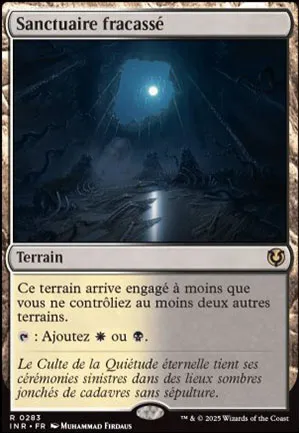 Sanctuaire fracassé