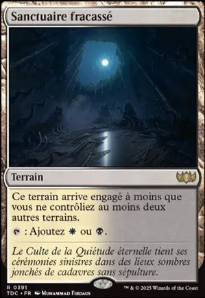 Sanctuaire fracassé