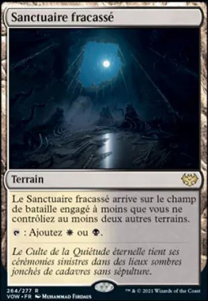 Sanctuaire fracassé