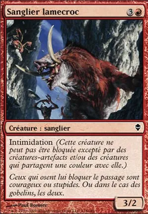 Sanglier lamecroc