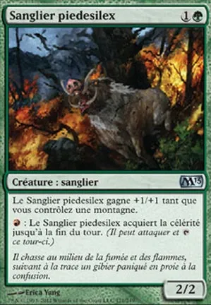 Sanglier piedesilex