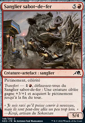 Sanglier sabot-de-fer