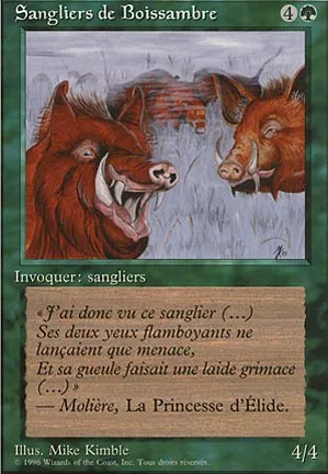 Sangliers de Boissambre
