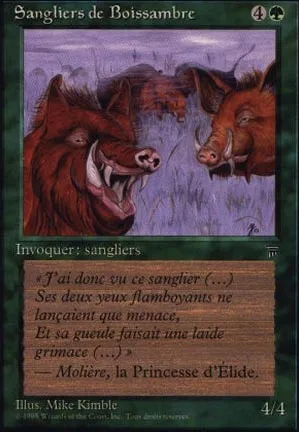 Sangliers de Boissambre
