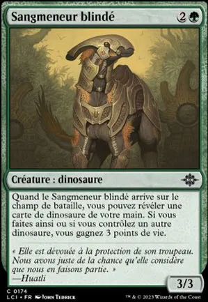 Sangmeneur blindé
