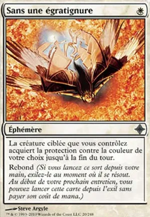 Sans une égratignure